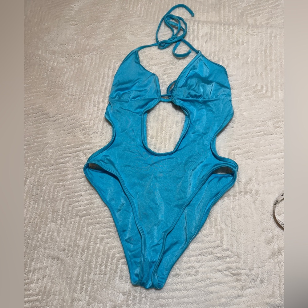 NWT Frankies Bikinis Amanda One-Piece Swimsuit - Picture 13 of 15